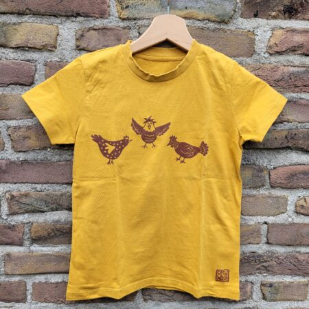 "Verrückte Hühner" - Kinder-Shirt