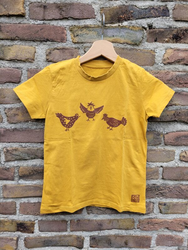 "Verrückte Hühner" - Kinder-Shirt