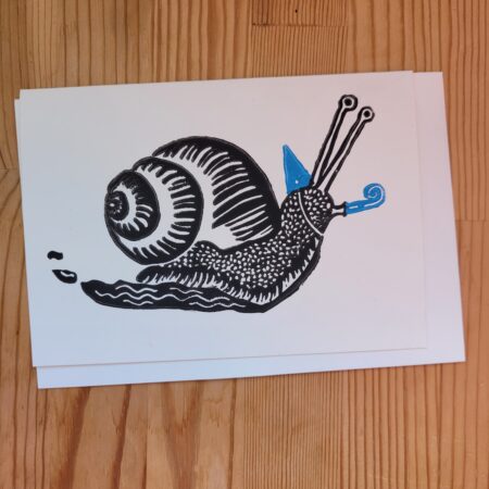 "Partyschnecke" - Karte