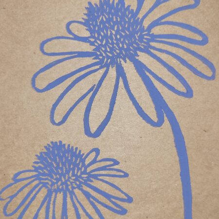 "blauer Sonnenhut" - Karte