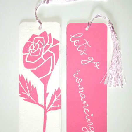 "let's go romancing!" - Lesezeichen