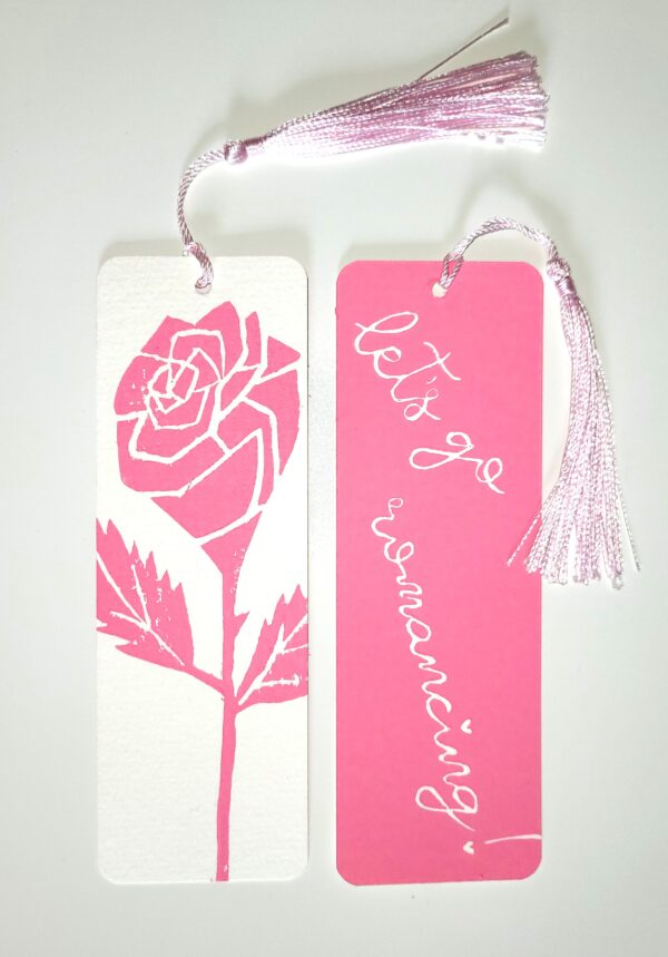 "let's go romancing!" - Lesezeichen